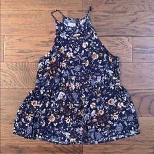 NWOT AE flowy floral tank